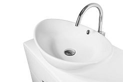 Водолей Мебель для ванной Мэдисон 80 белая – фотография-3